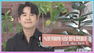 독일카씨의 식물 양육 안내서! 김강호 식물집사 '독일카씨'🌱 | KBS 240119 방송