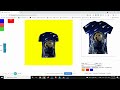 T shirt design tool using fabric.js and three.js -Demo