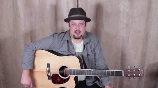 EASY Acoustic song (Learn these guitar chords and strum along)