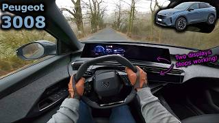 2025 Peugeot 3008 hybrid 136 | brand new car with displays malfunction | POV driving