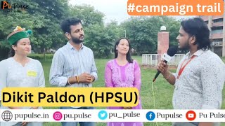 Dikit Paldon join secretary candidate pucsc | Exclusive Interview | HPSU | Votan PU Diyan 2023 |