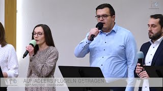 Auf Adlers Flügeln getragen