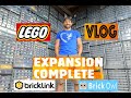 Lego VLOG #37 / Bricklink Store Expansion / Selling Minifigures Ebay / Full Time Brick Slinger