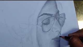 How to Draw Rashmika Mandanna | face Drawing ✏️ | step by step |