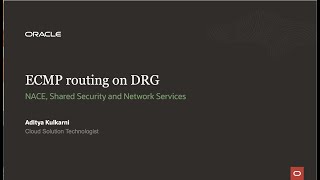 ECMP routing on DRG