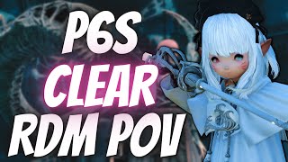 FFXIV - P6S Clear - Hegemone - RDM PoV (Crystal First)