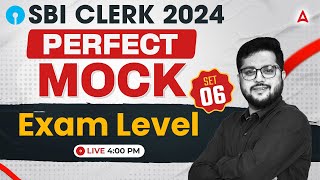 SBI Clerk 2024 | Reasoning Exam Level Perfect Mock Set #6 | By Shubham Srivastava