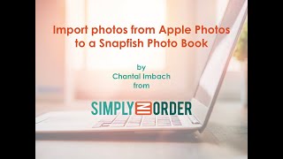 Import photos from Apple Photos to a Snapfish Photo Book