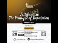 Sunday, July 28, 2024 |Pdt. Chandra Han| Justification: The Principle of Imputation