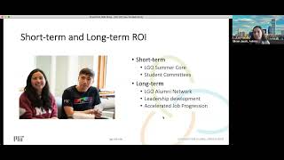 MIT LGO Webinar: ROI of the Dual Degree August 2022