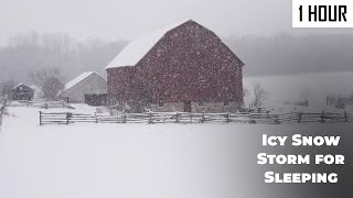 Ambient Sounds of a Snow Storm for Sleep