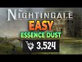 How to convert Rock into Essence Dust - Nightingale guide