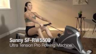 Sunny Health & Fitness Ultra Tension Magnetic Pro Rower
