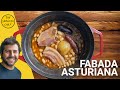 Traditional Fabada Asturiana | Cured Meat and white beans Stew