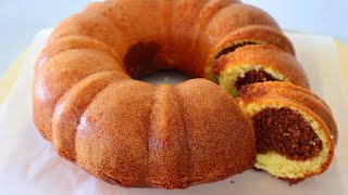 How to Make Bundt Cake | Easy Marble Cake Recipe