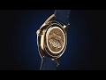 Rome Blue Gold Quartz leather strap 360° experience | Filippo Loreti