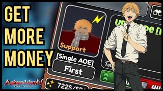 Most AWTD Players Don't Know This Trick for MORE Money | Anime World Tower Defense