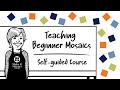 Mosaic Art Classes Online Teaching Beginner Mosaics