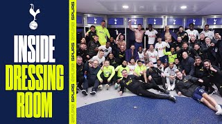 INCREDIBLE dressing room access after Tottenham Hotspur's win against Manchester City