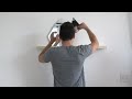 diy broken mirror shelf