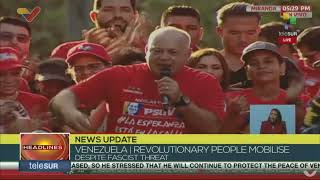 Diosdado Cabello: Nothing and no one will disturb the peace of Venezuela