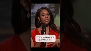 Regina Hall naming Queen Latifah. #reginahall #queenlatifah #abff