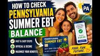 How to check Pennsylvania summer ebt balance