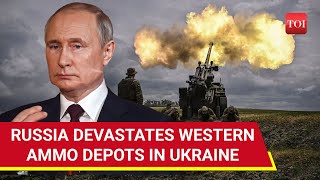 Putin’s Army Blows Up Ukrainian Warehouses With Western Weapons & Drones Inside | Details