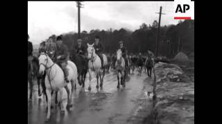 HUNTING WITH THE COUNTY MAYO HARRIERS AT CASTLEBAR  - NO SOUND