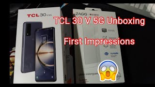 TCL 30 V 5G Verizon unboxing and first impressions