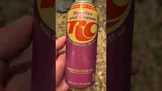 RC Cola Berries \u0026 Cream #food #shorts