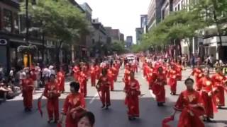 蒙特利尔华商会艺术团2016-07-01《腰鼓舞》Montreal