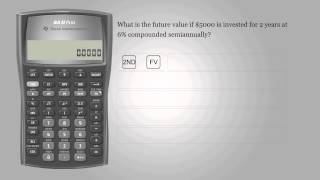 Future value – Texas Instruments BA II PLUS