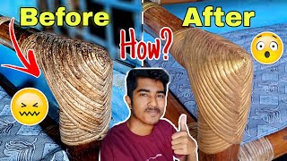 Cane Polishing || Cane and Bamboo Polish and Colouring || Before & After 😍 Sofa Restoring 😱