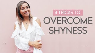 How To Overcome Shyness And Social Anxiety | 4 STEPS TO BE MORE CONFIDENT