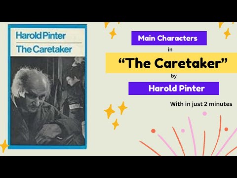 How many characters are presented in The Caretaker?
