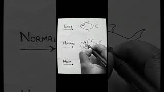 How To Draw Fish || Fish Drawing #shorts #fish #fishdraw #easydrawing #shortsvideo #viral #trending