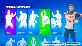 Top 46 RAREST Emotes in Fortnite History