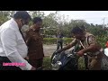 තිදරුපියා යතුරුපැදියට බිළි buttala accent upload police news wellawaya news