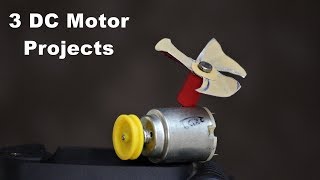 3 DC Motor projects