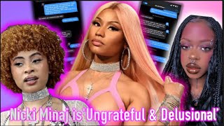 Baby Storme exposes Ice Spice dissing Nicki Minaj she's 'Ungrateful & Delusional