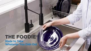 The Foodie® Pre-Rinse Faucet Brings Professional Style to The Home