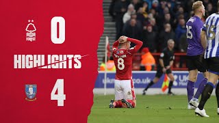 Highlights: Forest 0-4 Sheffield Wednesday (14.12.19.)