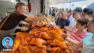 Food Market in Southeast China: Fresh Seafood, Chinese Bayberries & Local Delicacies
