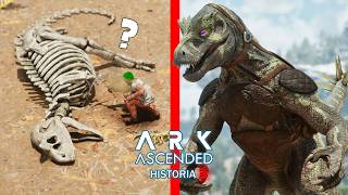 NUEVO DINOSAURIO TIRANOSAURUS KAIJU GODZILLA! TERAXITITAN demasiado poderoso ARK Ascended Historia