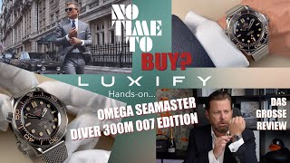 No Time to Buy? Die Omega Seamaster Diver 300M James Bond 007 Edition im Luxify Test. Das Review...