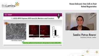 BioLamina Rising Stars - Sandra Petrus-Reurer