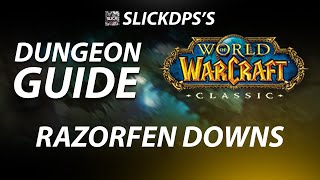 RAZORFEN DOWNS DUNGEON GUIDE - WOW CLASSIC