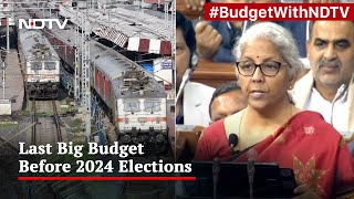 Budget 2023: Nirmala Sitharaman Announces Rs 2.4 Lakh Crore For Railways