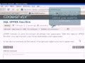 MySQL Tutorial: uppercase function
